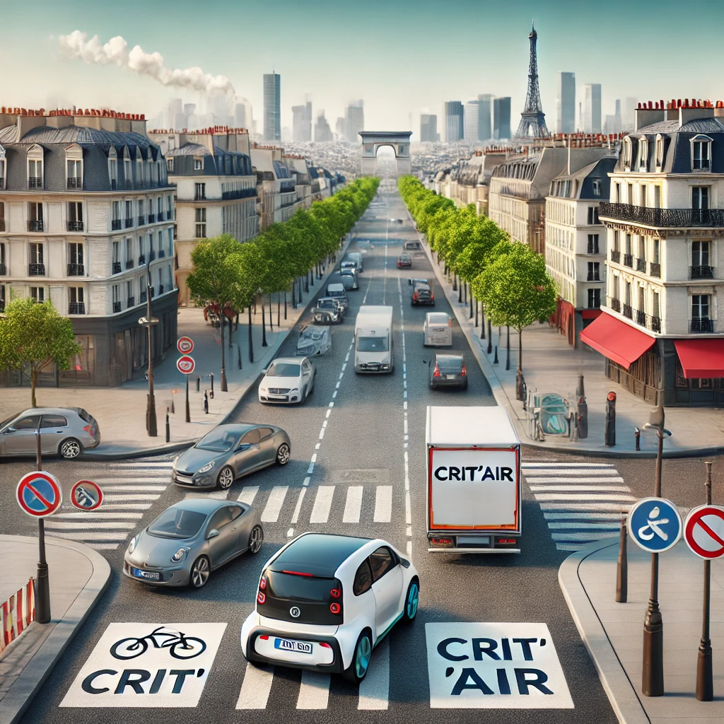 Consommation et Crit’Air : circuler à Paris en 2025